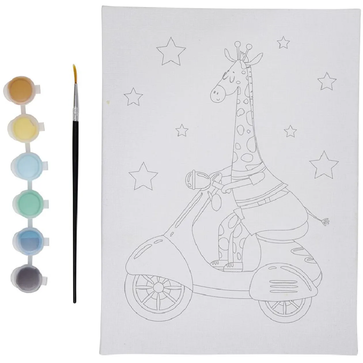 Toile à peindre pour enfant 24x18cm