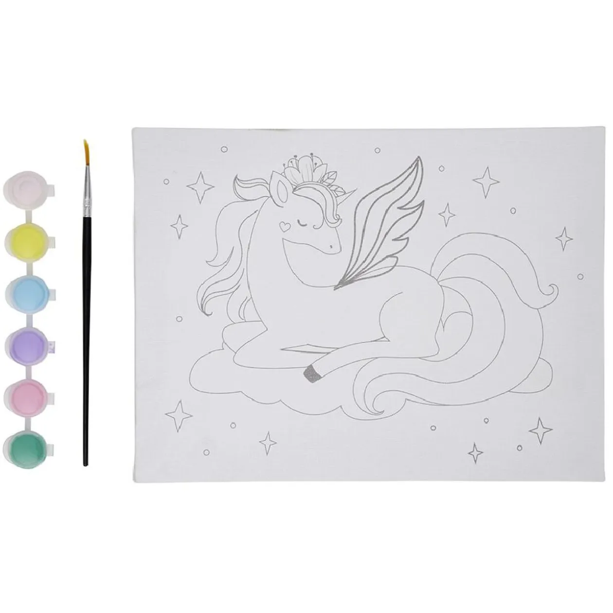 Toile à peindre pour enfant 24x18cm