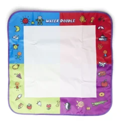 Toile de coloriage effaçable 75x75cm avec feutre magique