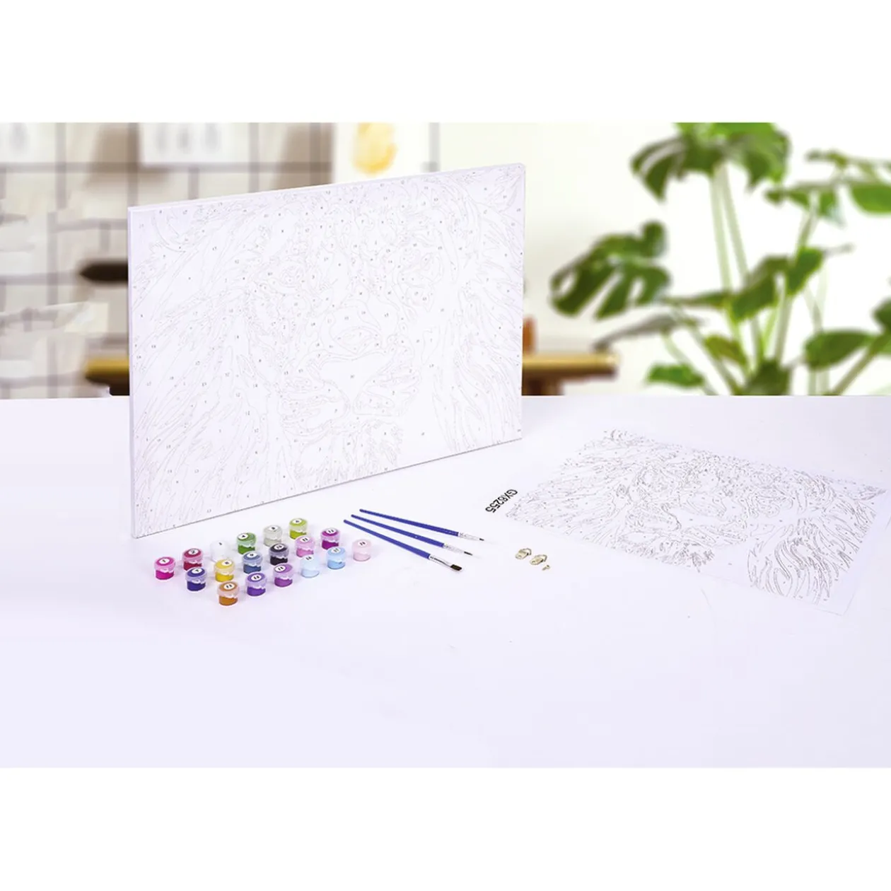 Toile pour peinture avec numérotation 40x50 cm