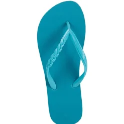 Tong Femme plastique bleu T35 à 40