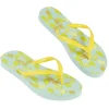 Tong pour femme motif citron taille 38/39