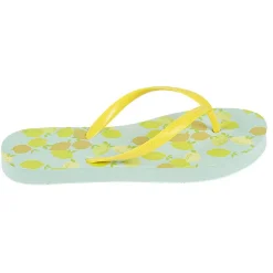 Tong pour femme motif citron taille 38/39