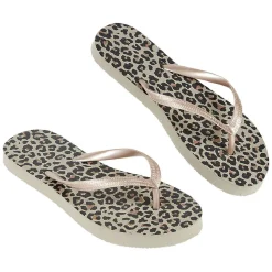 Tong pour femme motif léopard taille 36/37