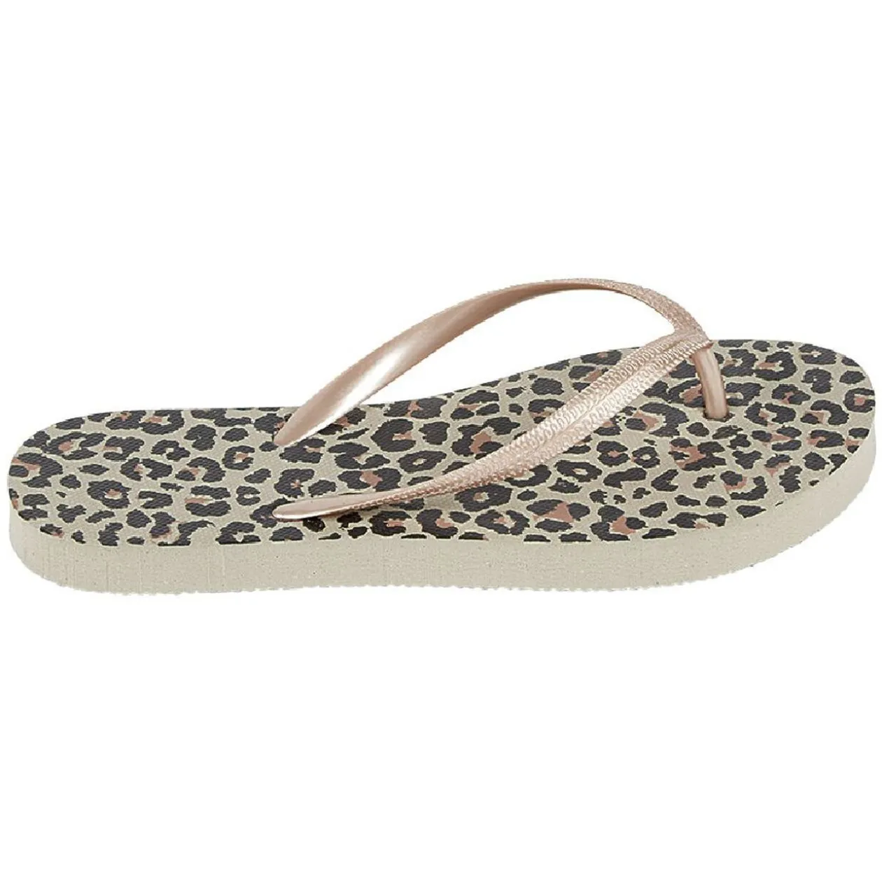 Tong pour femme motif léopard taille 40/41