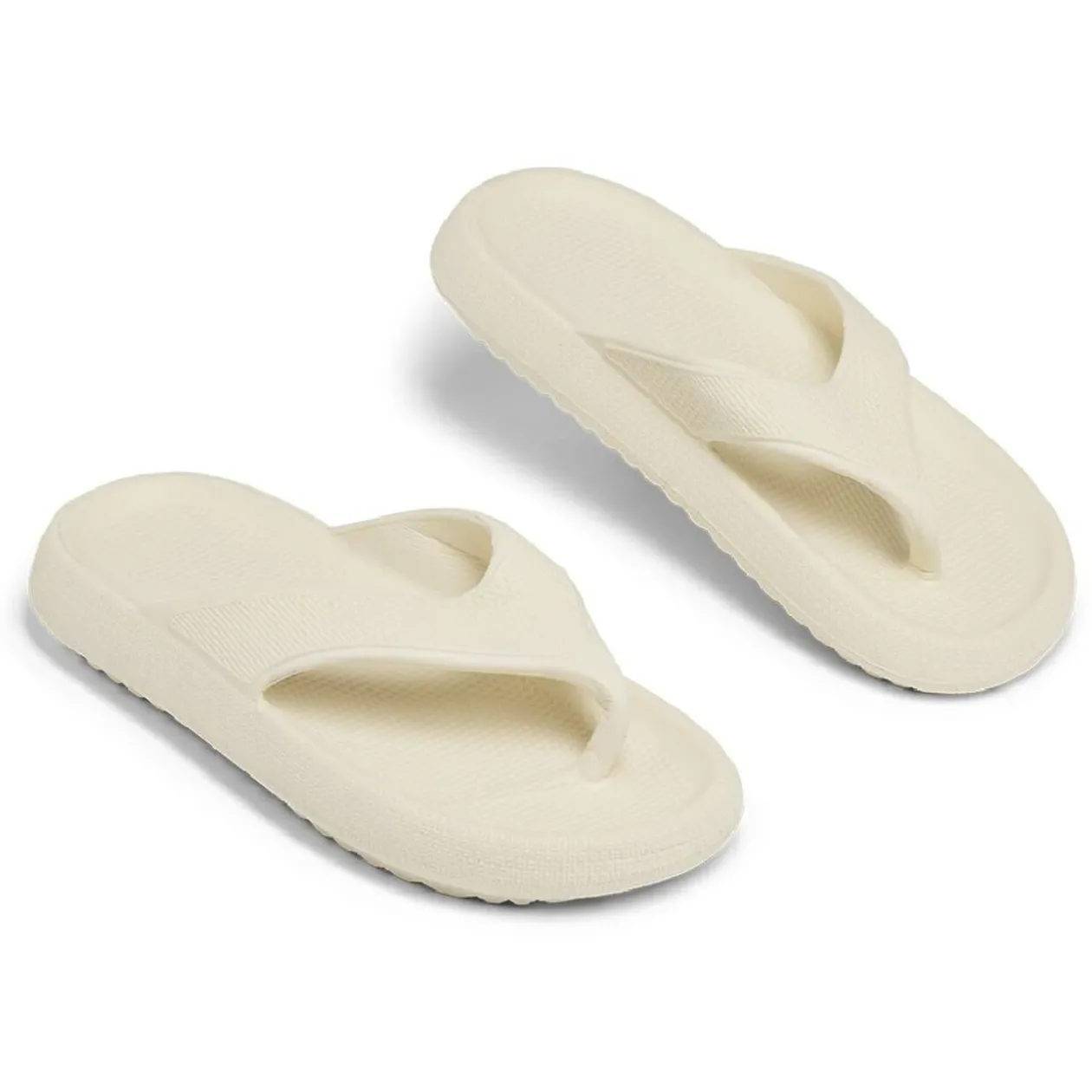 Tongs caoutchouc beige 42/43