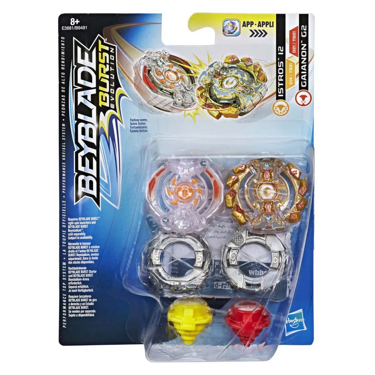 Toupie Beyblade x2