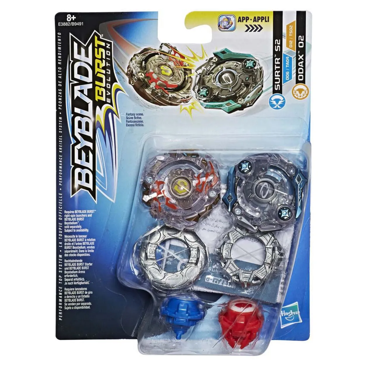 Toupie Beyblade x2