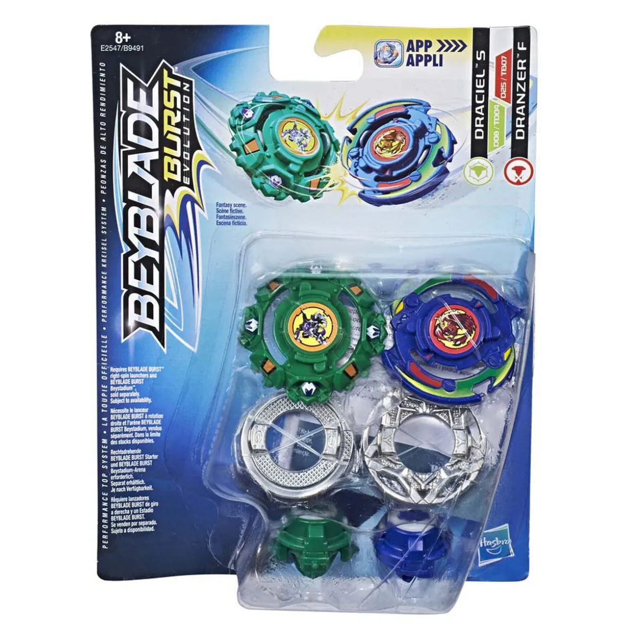 Toupie Beyblade x2
