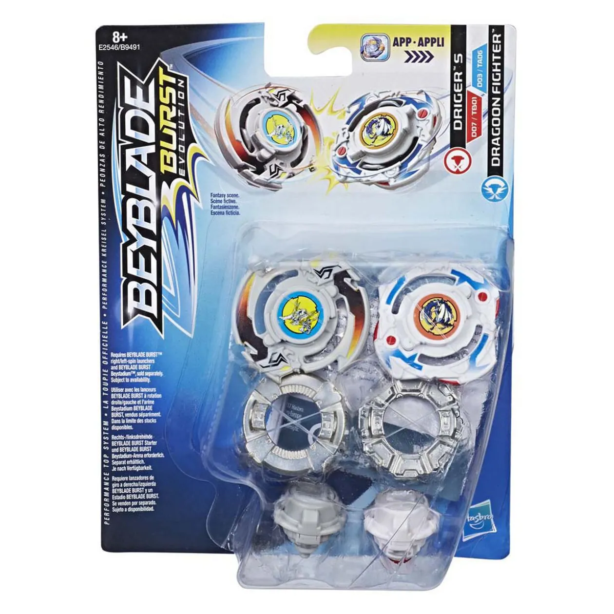 Toupie Beyblade x2