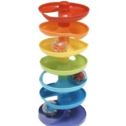 Tour spirale multicolore