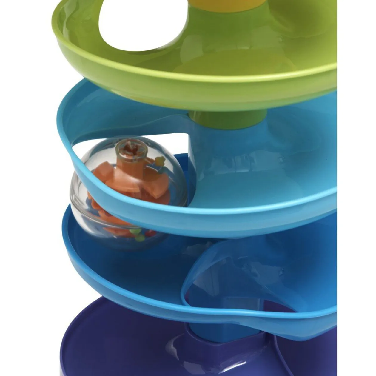 Tour spirale multicolore