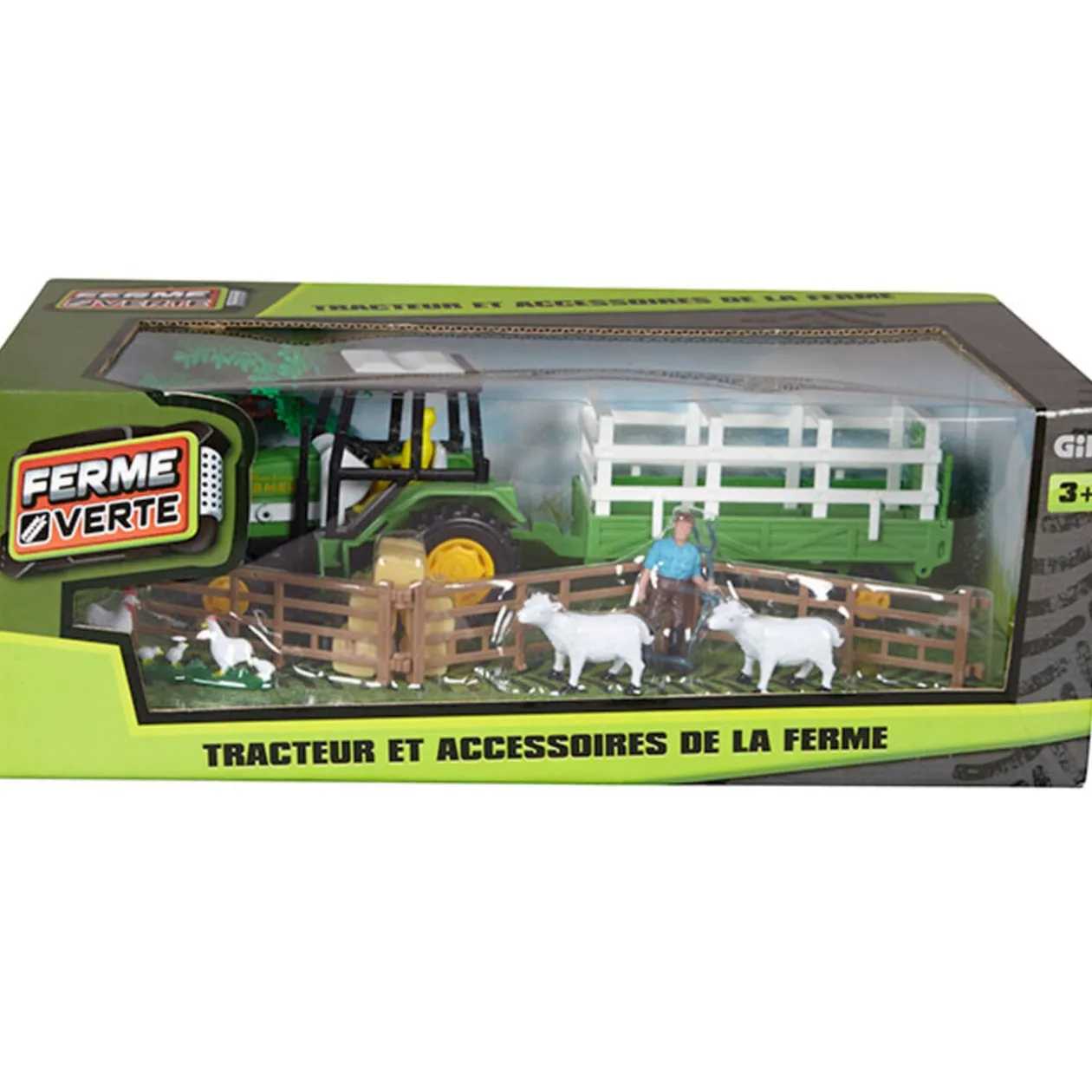 Tracteur et accessoires de ferme