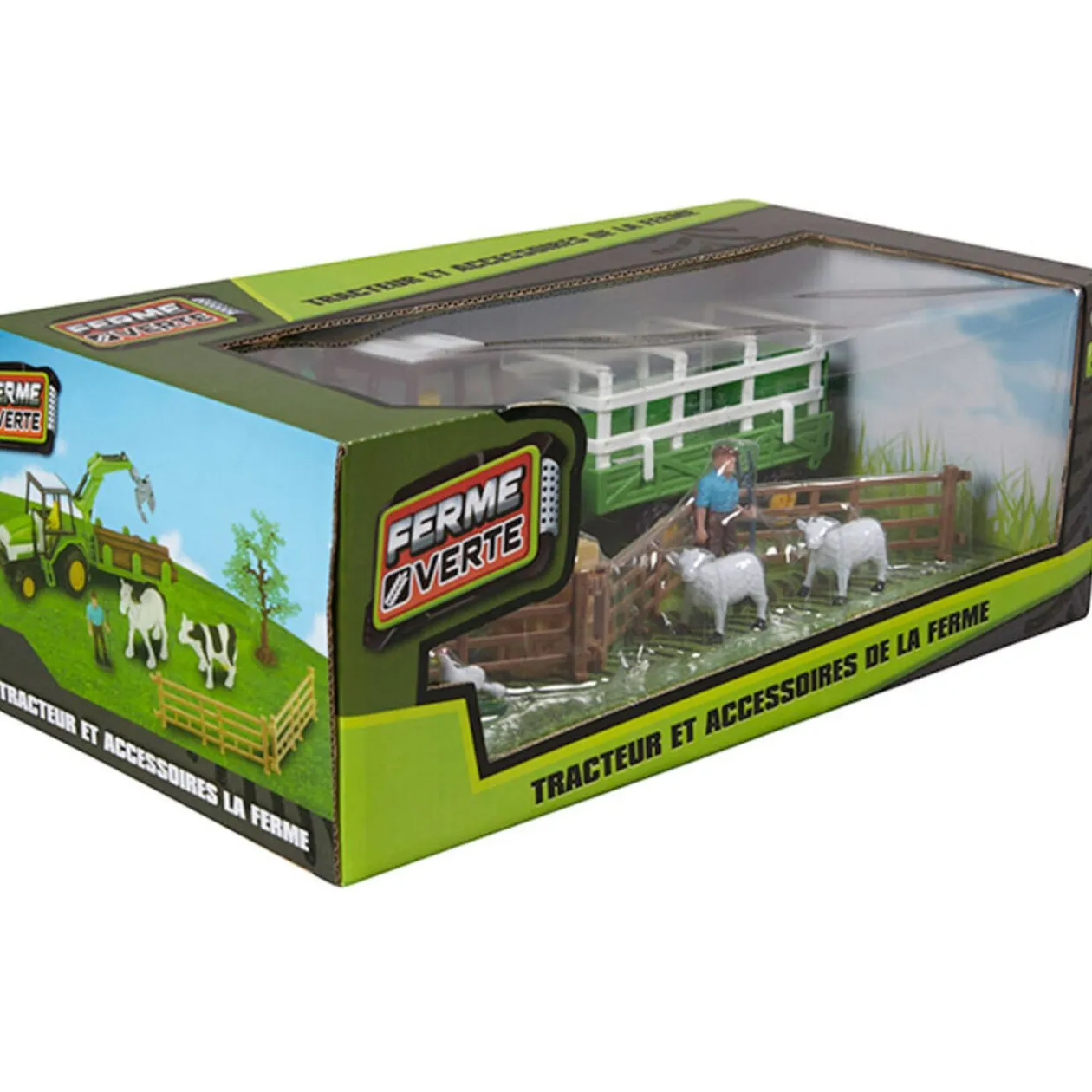 Tracteur et accessoires de ferme