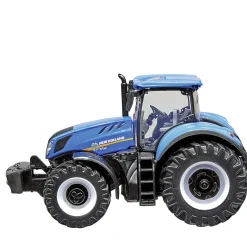 Tracteur New holland bleu en métal