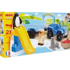 Tracteur remorque personnages