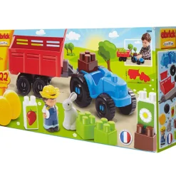 Tracteur remorque personnages