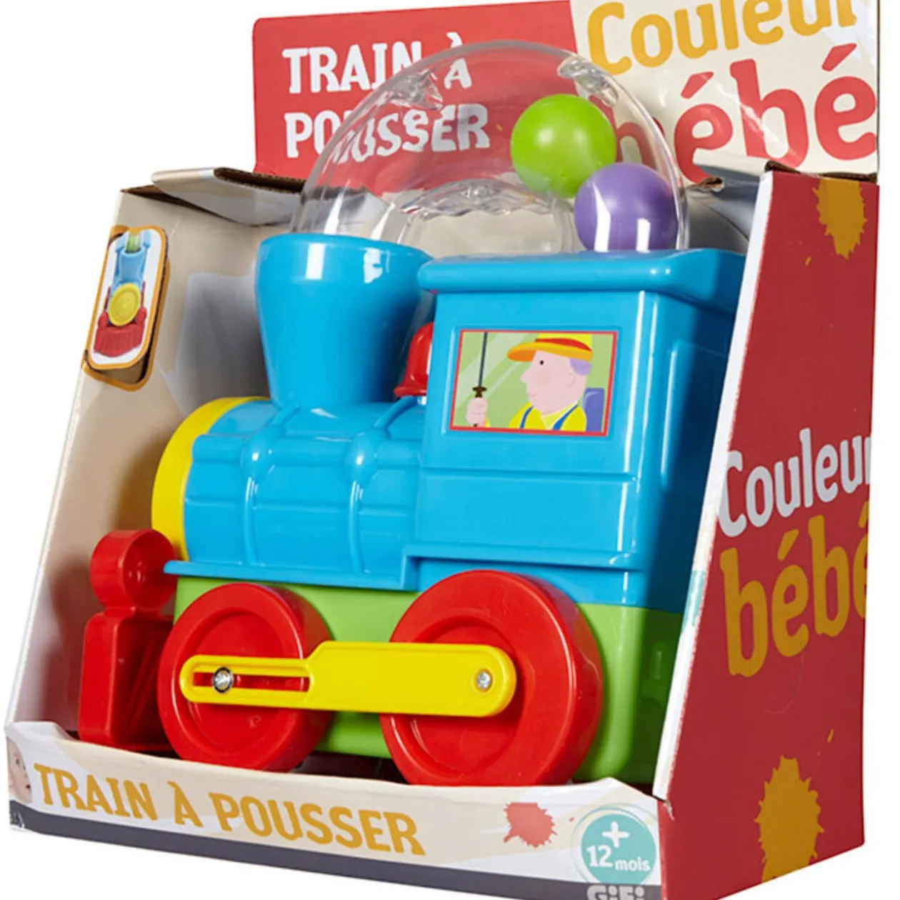 Train à pousser éducatif