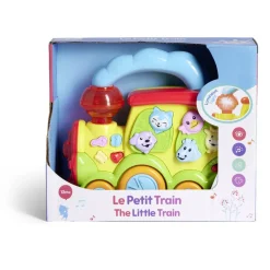 Train animaux lumineux et sonore 27,8x23xH10cm