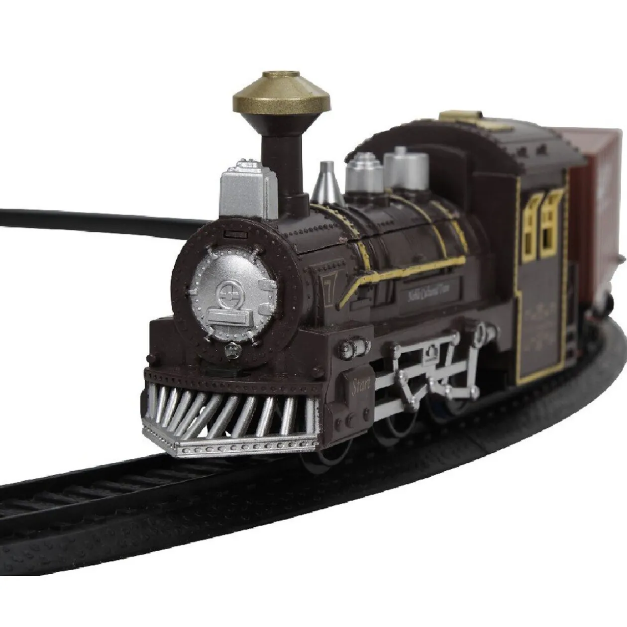 Train électrique et 2 wagons