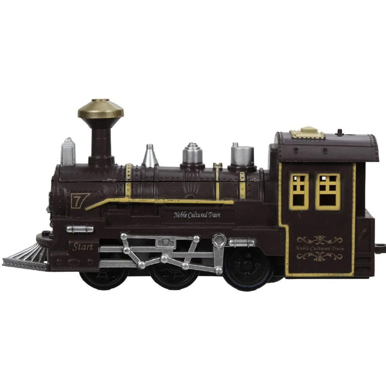 Train électrique et 2 wagons