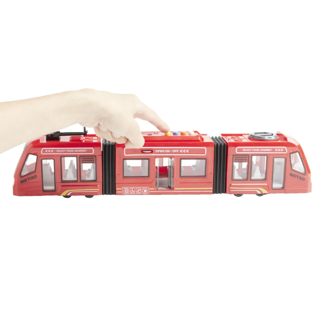Tramway sonore et lumineux L42cm