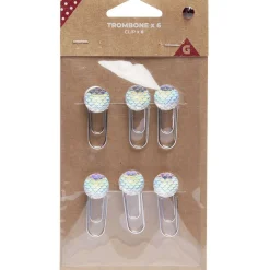 Trombone décoratif x6 fer