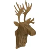 Trophée tête de cerf en carton