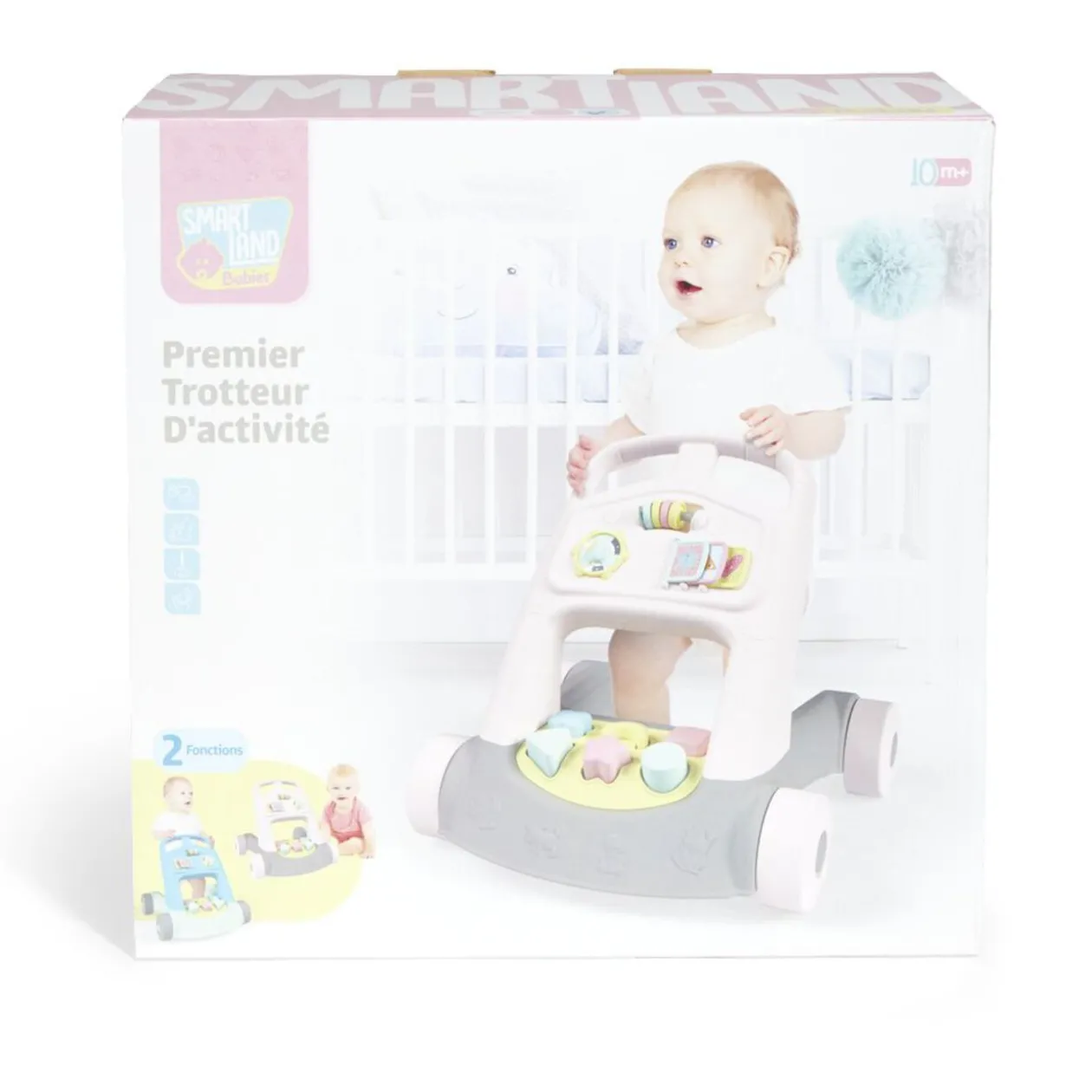 Trotteur plastique 41x40xH42cm