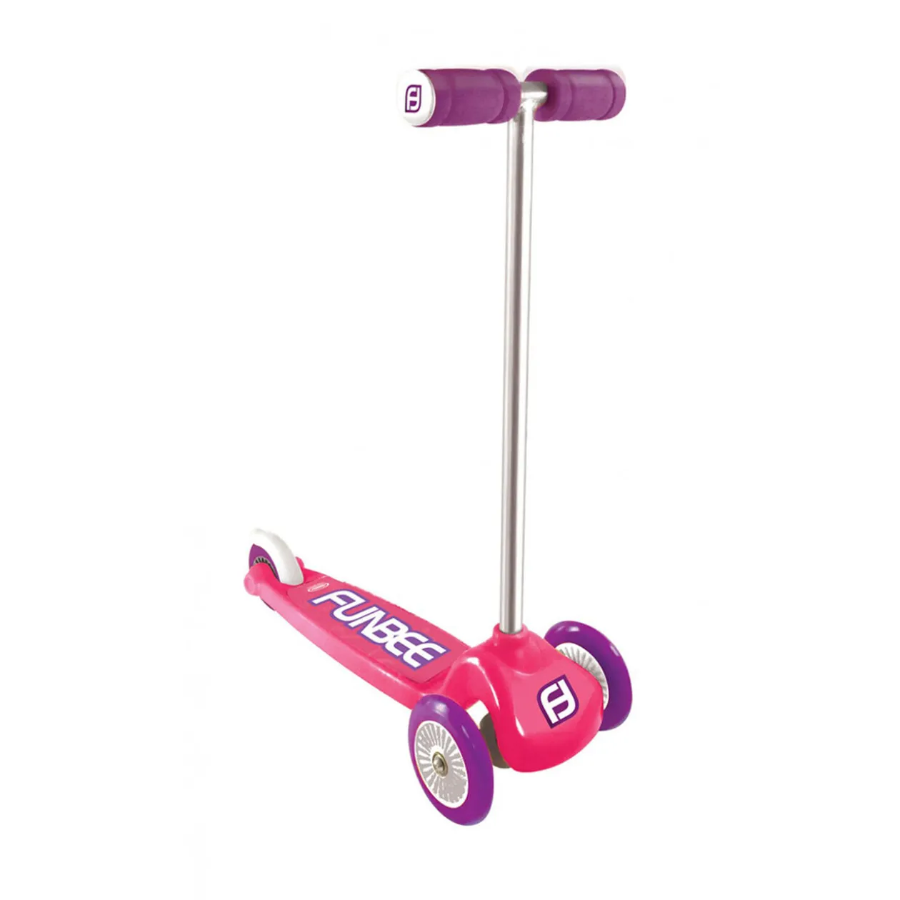 Trottinette 3 roues rose