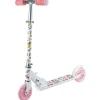 Trottinette pliable 2 roues plastique rose