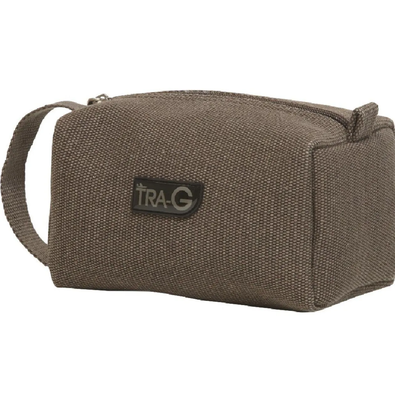 Trousse à maquillage marron