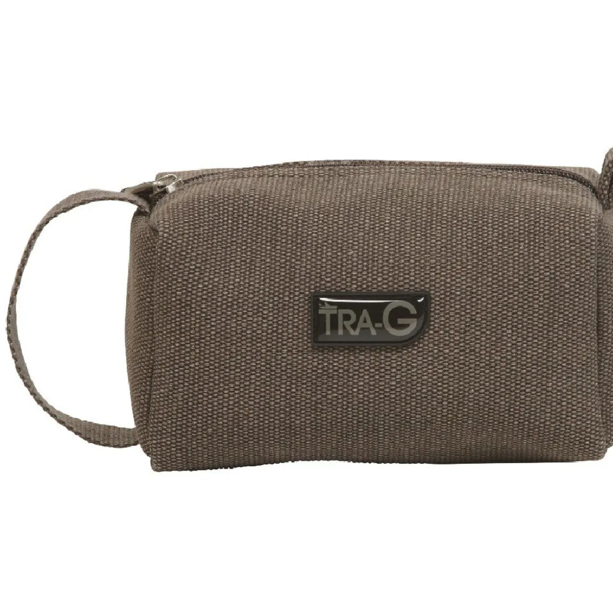 Trousse à maquillage marron