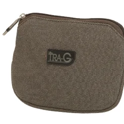 Trousse à maquillage marron