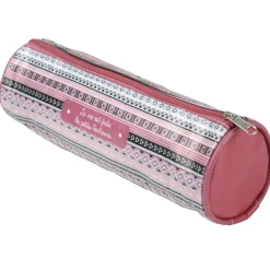 Trousse cylindrique à motifs
