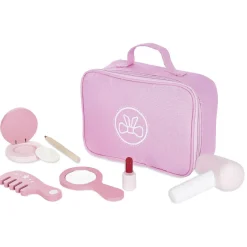 Trousse de beauté et ses 7 jouets en bois