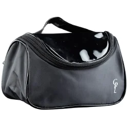 Trousse de toilette à grande ouverture noire