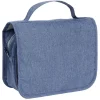 Trousse de toilette à suspendre bleu denim L.22xl.18,5xH.9cm