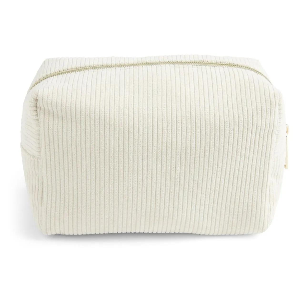 Trousse de toilette côtelée - 3 modèles