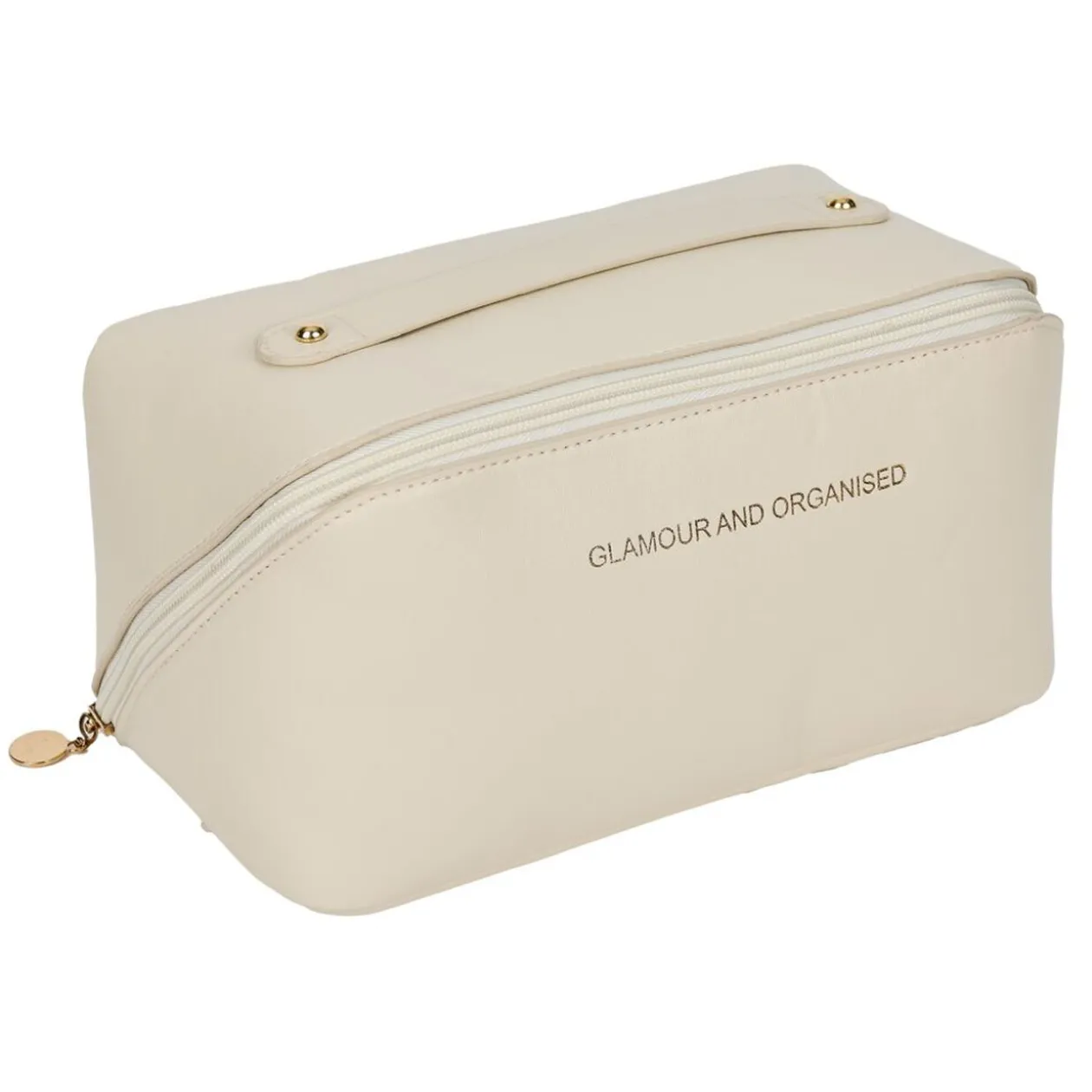 Trousse de toilette glamour 23,5x10,5x11cm - 3 coloris