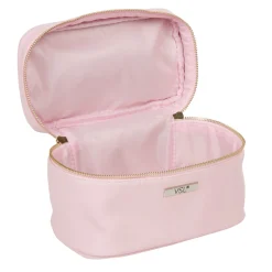 Trousse de toilette vanity rose poudrée