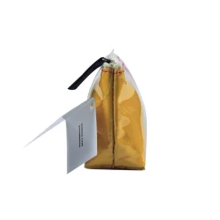 Trousse fantaisie jaune, rose et bleu