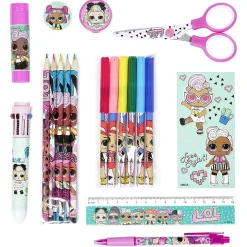 Trousse garnie LOL rose et noir