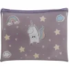 Trousse licorne en plastique