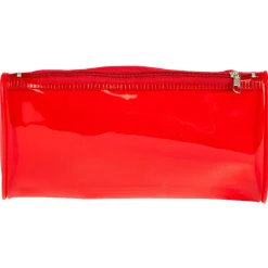 Trousse plastique couleur transparent