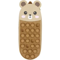 Trousse pop it animaux L22cm