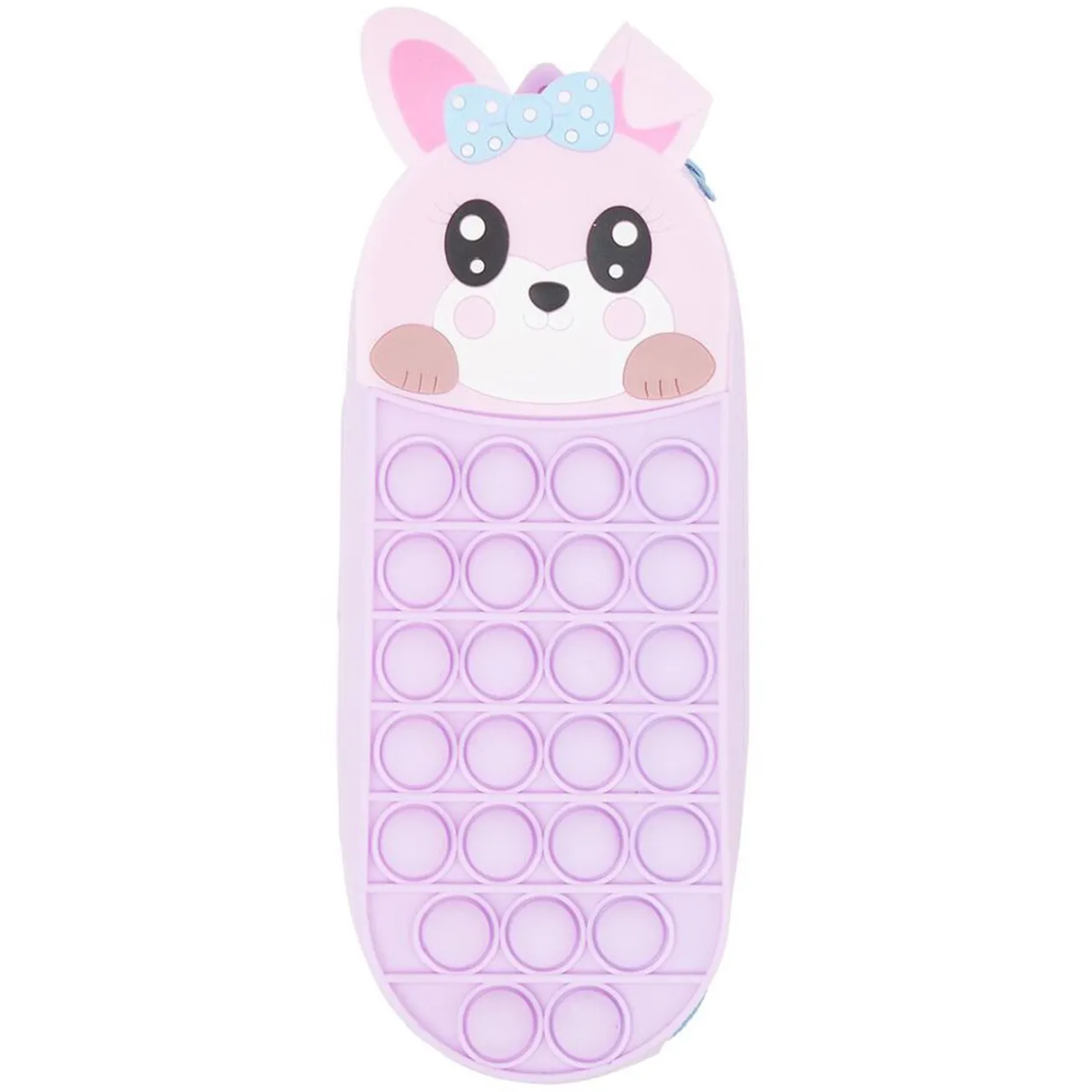 Trousse pop it animaux L22cm