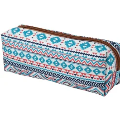 Trousse rectangulaire imprimé fantaisie L.20 cm