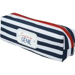 Trousse rectangulaire imprimé fantaisie L.20 cm