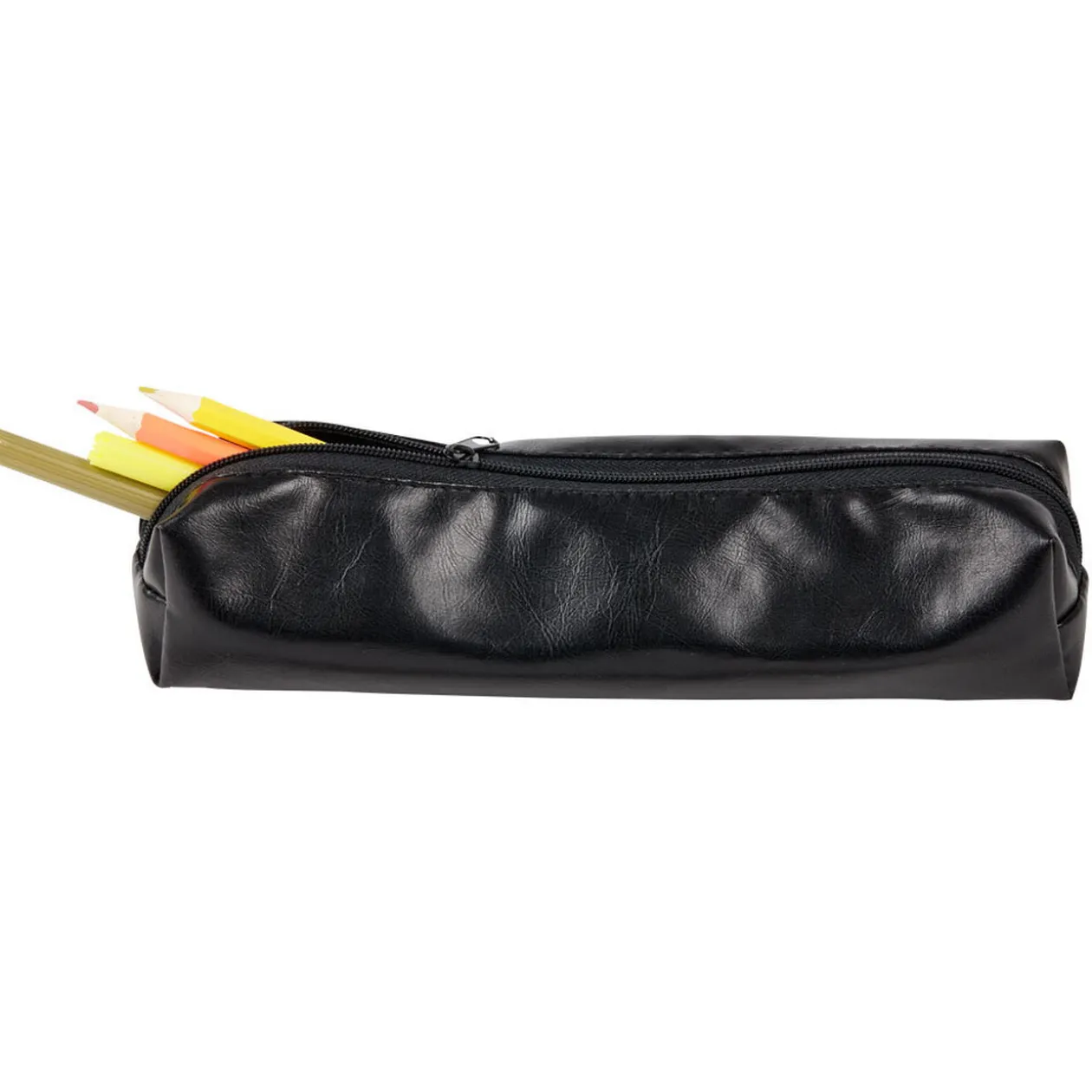 Trousse simili cuir noire